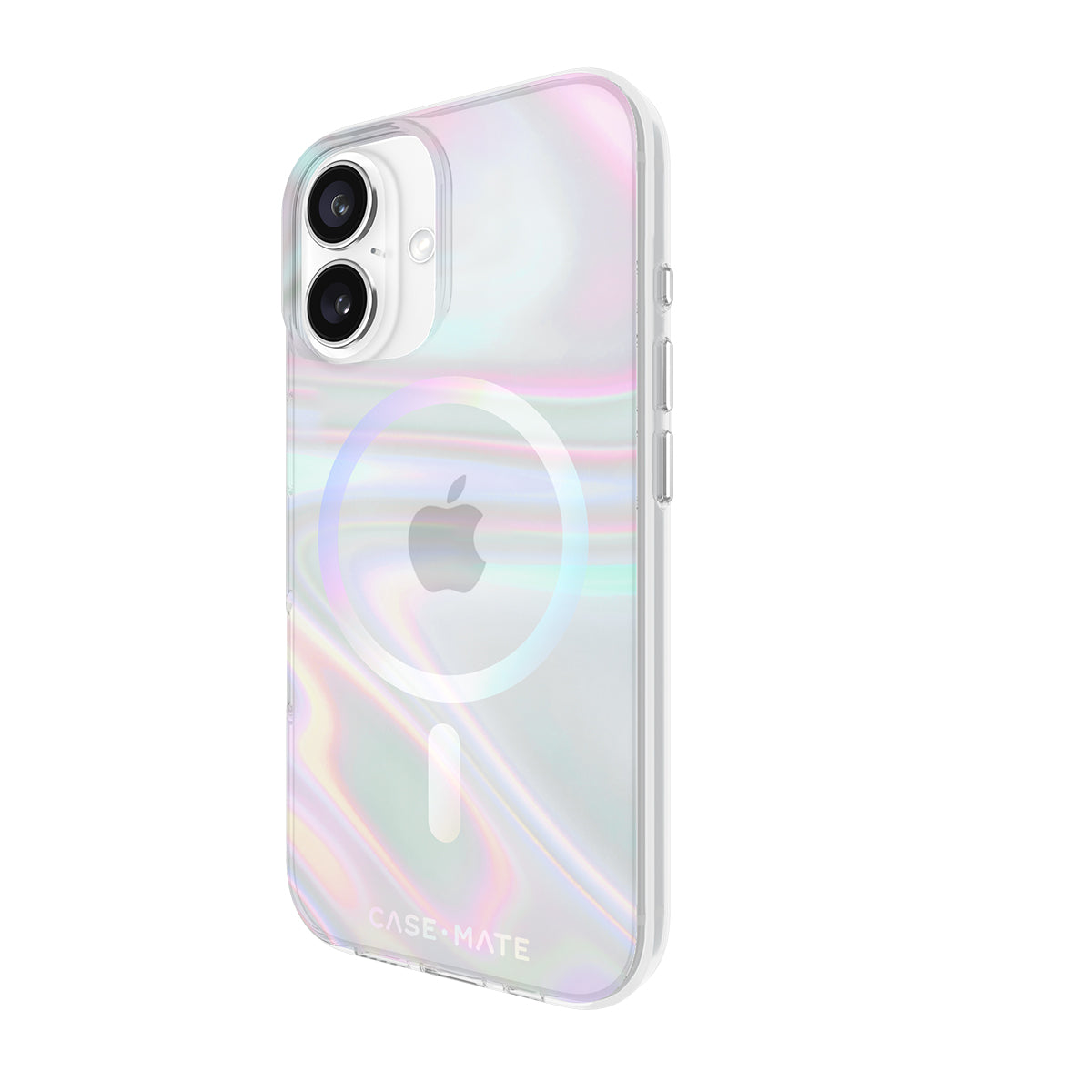 Case-Mate Soap Bubble MagSafe Case - For iPhone 16 - Iridescent-2