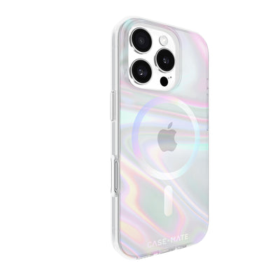 Case-Mate Soap Bubble MagSafe Case - For iPhone 16 Pro - Iridescent-1