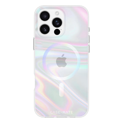 Case-Mate Soap Bubble MagSafe Case - For iPhone 16 Pro Max - Iridescent-0