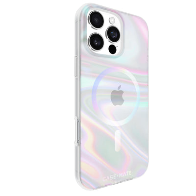 Case-Mate Soap Bubble MagSafe Case - For iPhone 16 Pro Max - Iridescent-1