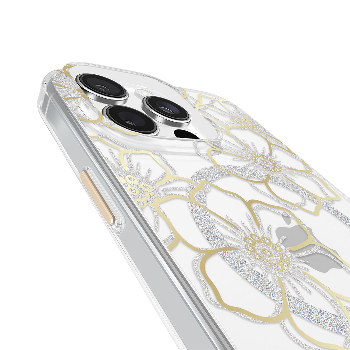 Case-Mate Floral Gems MagSafe Case - For iPhone 16 Pro Max - Gold-6