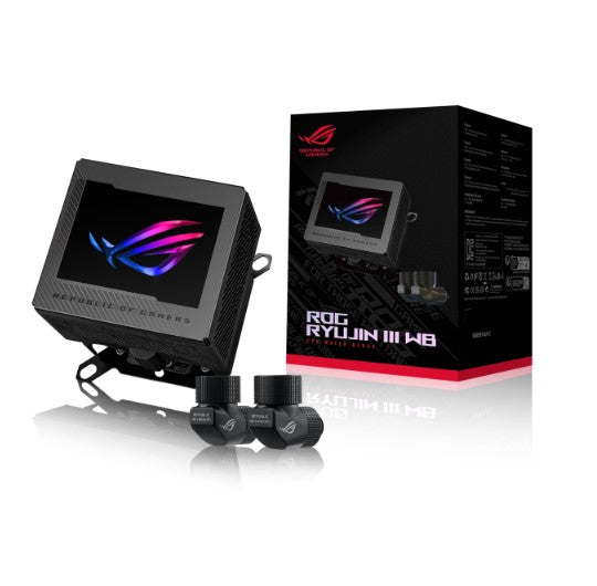 ASUS ROG RYUJIN III WB ROG RYUJIN III WB//CPU WATER BLOCK, 3.5' LCD-0