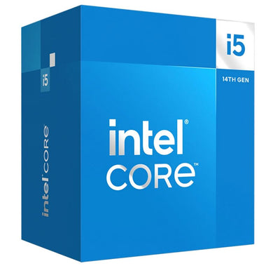 Intel i5 14400 CPU 3.5GHz (4.7GHz Turbo) 14th Gen LGA1700 10-Cores 16-Threads 29.5MB 65W UHD Graphics 730 Retail Raptor Lake with Fan-0