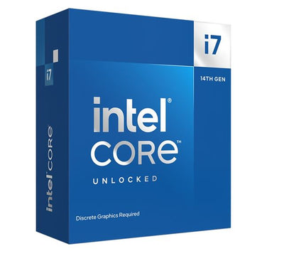 Intel i7 14700KF CPU 4.3GHz (5.6GHz Turbo) 14th Gen LGA1700 20-Cores 28-Threads 33MB 125W Graphic Card Required Unlocked Retail Raptor Lake no Fan-0