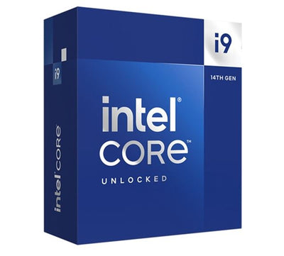 Intel i9 14900K CPU 4.4GHz (6.0GHz Turbo) 14th Gen LGA1700 24-Cores 32-Threads 36MB 125W UHD Graphic 770 Unlocked Retail Raptor Lake no Fan (LS)-0