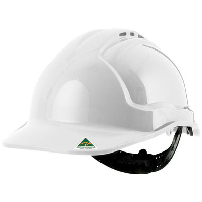 Tuffgard Vented Safety Hard Hat White-0