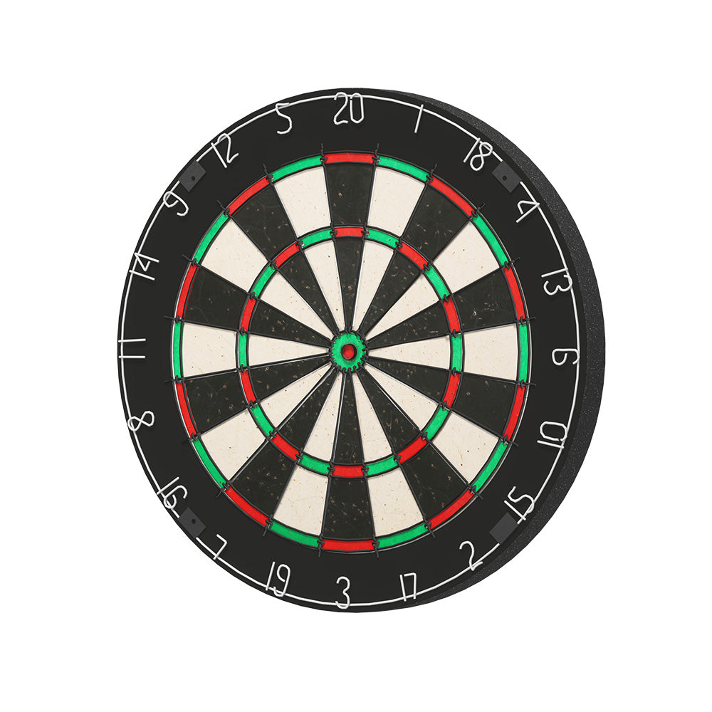 18" Dartboard Dart Board with Steel Darts Competition Party Game-0