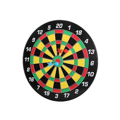 16" Dartboard Dart Board with Magnetic Darts Kids Toy Gift-0