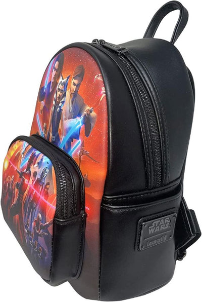 Star Wars: Clone Wars - Lightsaber Glow in the Dark Mini Backpack-1