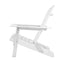 Gardeon Adirondack Outdoor Chairs Wooden Foldable Beach Chair Patio Furniture White-3