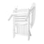 Gardeon Adirondack Outdoor Chairs Wooden Foldable Beach Chair Patio Furniture White-4