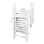 Gardeon Sun Lounge Outdoor Chairs Wooden Foldable Patio Furniture Adirondack White-4