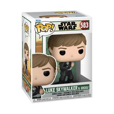 Star Wars: Book of Boba Fett - Luke Skywalker & Grogu Pop! Vinyl-1