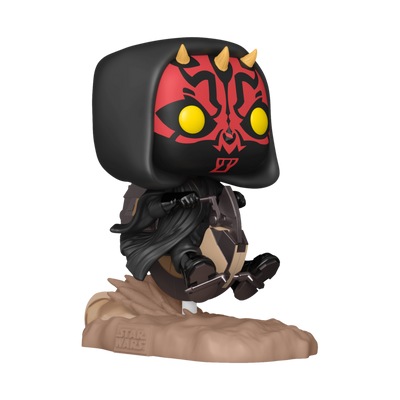 Star Wars: Phantom Menace 25th Anniversary - Darth Maul on Bloodfin Speeder Pop! Ride-0