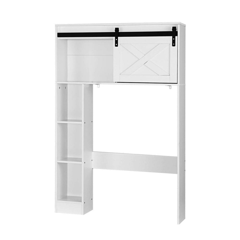 Artiss Bathroom Cabinet Over the Toilet Storage Organiser Laundry Shelf 128cm-0