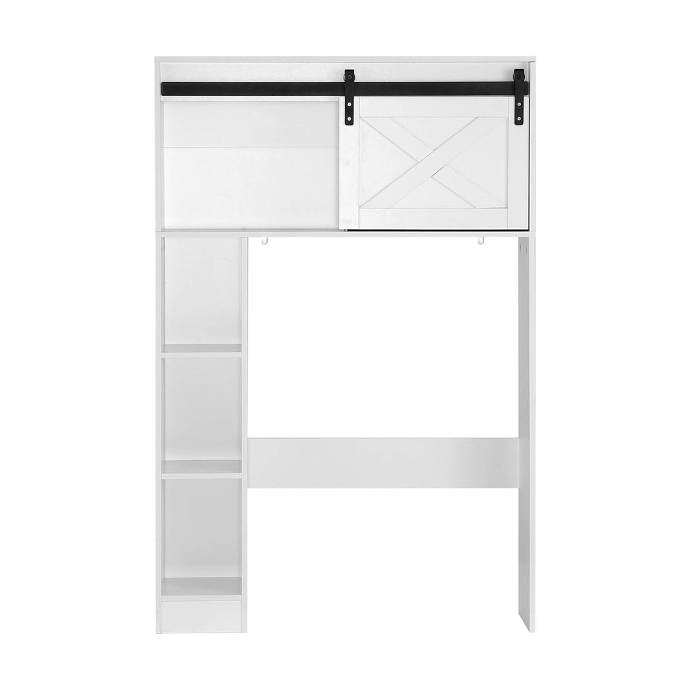 Artiss Bathroom Cabinet Over the Toilet Storage Organiser Laundry Shelf 128cm-2