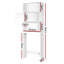 Artiss Bathroom Cabinet Over the Toilet Storage Shelf-1