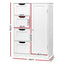 Artiss Bathroom Cabinet Storage Drawers White-1