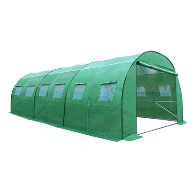 Greenfingers Greenhouse 6x3x2M Walk in Green House Tunnel Plant Garden Shed Dome-0