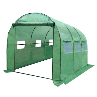 Greenfingers Greenhouse 3x2x2M Walk in Green House Tunnel Plant Garden Shed Dome-0