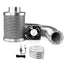 Greenfingers 4"Ventilation Kit Fan Hydroponics Grow Tent Kit Carbon Filter Duct,Greenfingers 4"Ventilation Kit Fan Hydroponics Grow Tent Kit Carbon Filter Duct-0