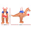 Inflatable Kangaroo Costume Adult Suit Blow Up Party Fancy Dress Halloween Cosplay-1