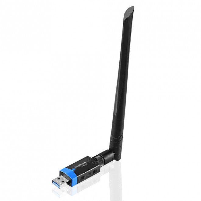 Simplecom NW632 Wi-Fi 5 Bluetooth 5.0 USB Adapter Dual Band AC1200-0