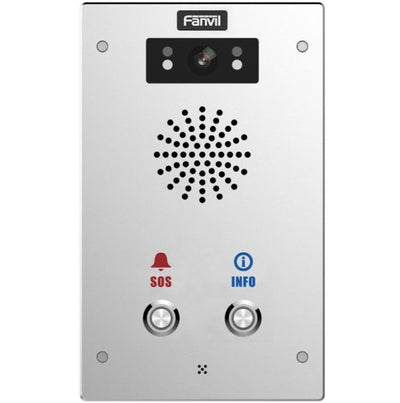 Fanvil I16SV02P Outdoor Video SIP Intercom Water & dust proof SIP Intercom IP65 (2 button)-0