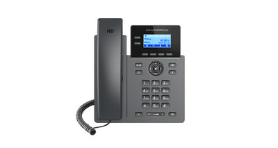 Grandstream GRP2602G Carrier Grade 2 Line IP Phone, 2 SIP Accounts, 2.2' LCD, 132x48 Screen, HD Audio, Powerable Via POE, 5 way Conference, 1Yr Wtyf-0