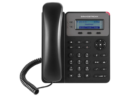 Grandstream GXP1615 1 Line IP Phone, 1 SIP Account, 132x48 Colour LCD Screen, HD Audio, Powerable Via PoE *Last Stock-0