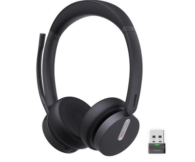 Yealink BH70 Bluetooth Wireless Stereo Headset Teams USB-C, Microsoft Teams & UC Certified, 3-Mic Noise Cancellation, 35 Hours Talk Time-0