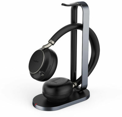 Yealink BH76 Bluetooth Stereo Headset, UC, USB-C, Microsoft Teams & UC Certified, ANC, Charging Stand, Retractable 5 Microphone, 35 Hours Battey Life-0