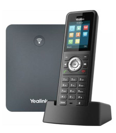 Yealink W79P DECT Solution including W70B Base Station and 1x W59R Handset, IP67 professional ruggedized, Microsoft SIP Gateway, Bluetooth-0