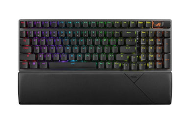 ASUS ROG STRIX SCOPE II 96 WL Storm Switch Wireless Gaming Mechanical Keyboard, Tri-mode Connection, Streamer Hotkeys, PBT Keycaps-0