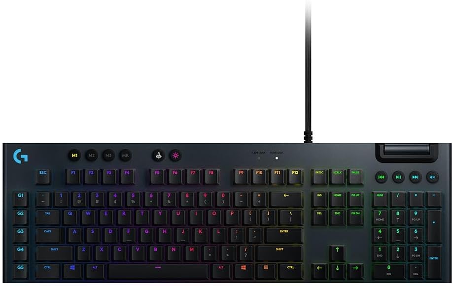 (LS) Logitech G815 LIGHTSYNC RGB Mechanical Low Profile Gaming Keyboard - GL Linear Switches-0