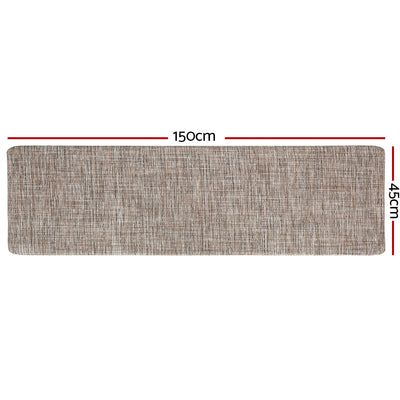 Artiss Kitchen Mat 45x150cm Textilene Floor Rug Carpet Non-slip-1