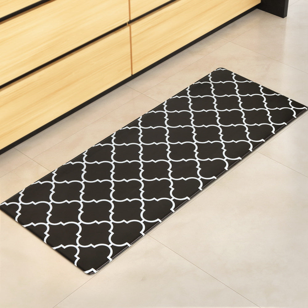 Artiss Kitchen Mat 45x120cm PVC Floor Rug Carpet Non-slip Gina-6