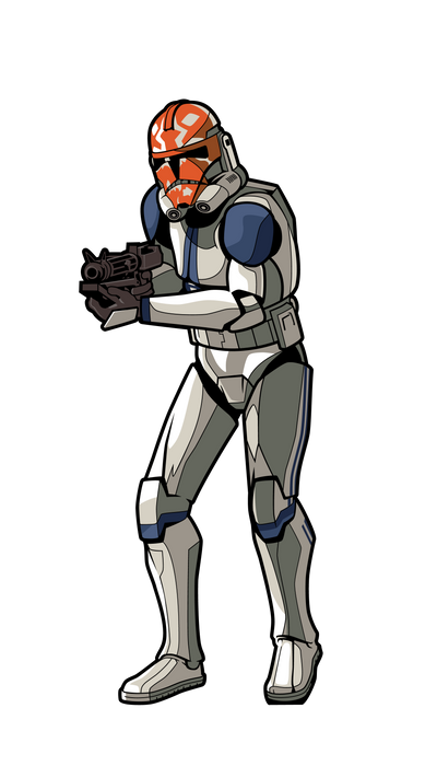 Star Wars: Clone Wars - FiGPiN - Clone Trooper-0