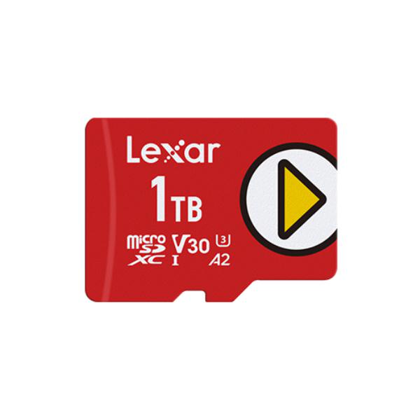 Lexar PLAY microSDXC UHS-I Card, up to 160MB/s read, up to 100MB/s write-0