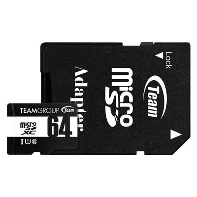 Team Group Micro SDXC UHS-I U1 C10 64 GB Memory Card.-0