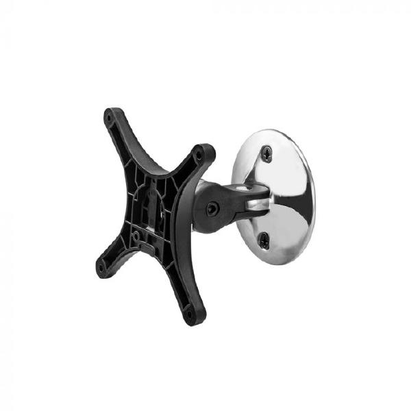 Atdec Low Profile Swivel Mount. Max load: 8kg. VESA up to 100x100. Polished Silver.-0