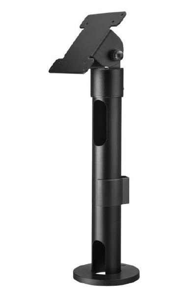 ATDEC POS 300mm Pole with Short Top-Mounted Display VESA 75/100 head. Max load: 10kg (Separate Parts / 2 Separate Boxes)-0