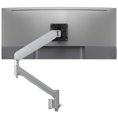 Atdec AWMS-DW6 Dynamic Wall Channel Mount / 8kg (17.6lb) Flat and Curved Screens, Silver-0