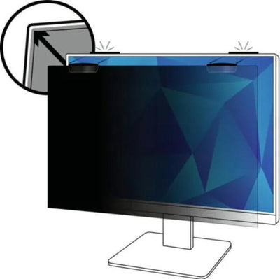 3M Privacy Filter for 27&quot; Full Screen Monitor with 3M COMPLY Magnetic Attach, 16:9-0