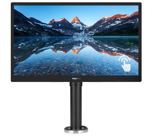 Atdec Height Adjustable Stand &amp; Philips 242B9T 24&quot; 16:9, FHD 1920x1080 IPS Business Touch Monitor, 60Hz,VGA, DVI, HDMI, DP, USBHub, SPEAKERS-0