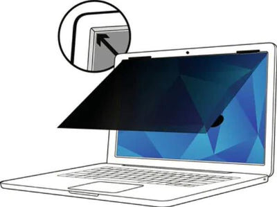 3M Touch Privacy Filter for 15.6&quot; Laptop with 3M COMPLY Flip Attach, 16:9-0