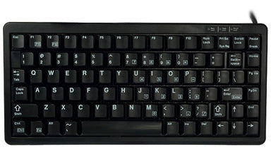Cherry Compact  84-4100BCL 83 keys, USB/PS2, Black - No Windows key-0