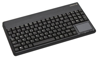 Cherry SPOS 14&quot; USB 104 Key Black Keyboard with Touchpad USB/Black-0