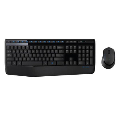 Logitech Wireless Keyboard &amp; Mouse Combo, MK345, Black, USB Receiver - Limited stock available-0