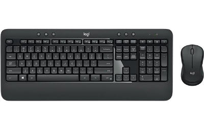 Logitech Wireless Keyboard &amp; Mouse Combo, MK540, Black, USB Receiver, (combo powered by 3x AA, included) Limited Stock-0